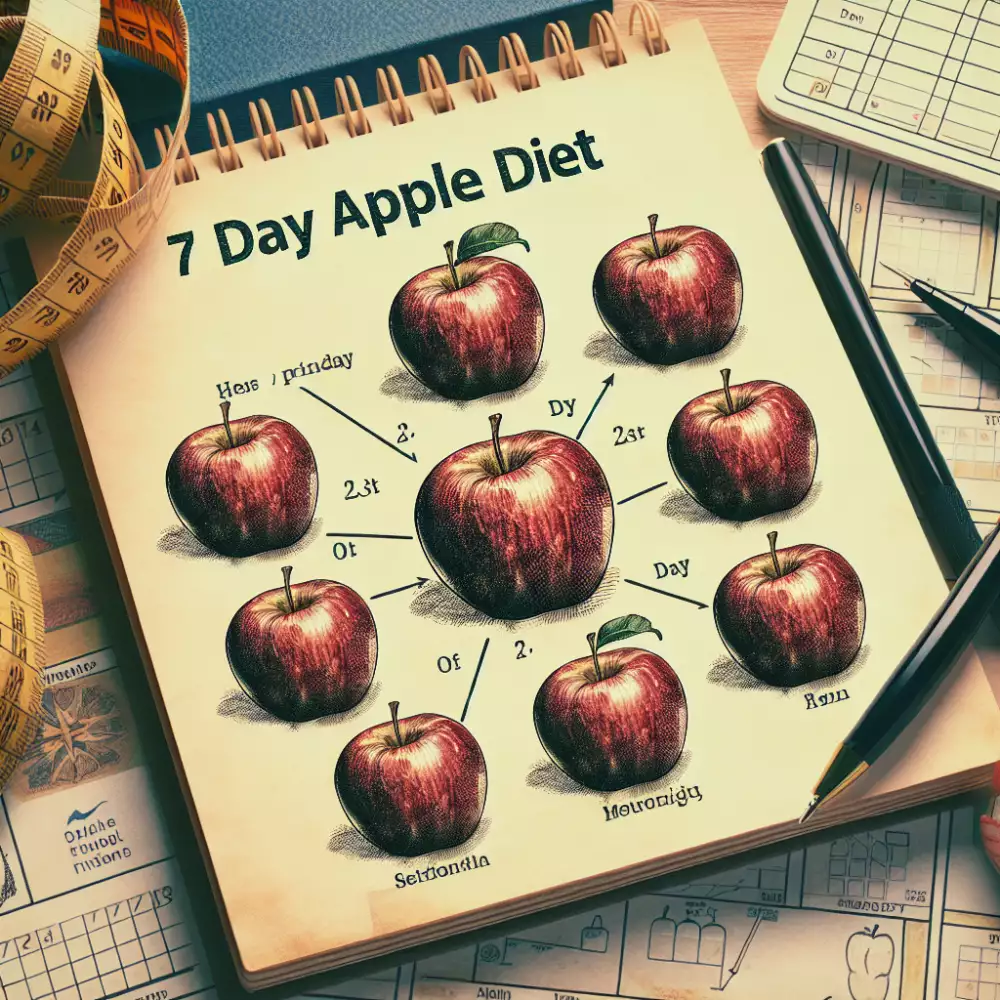 7 denní jablečná dieta